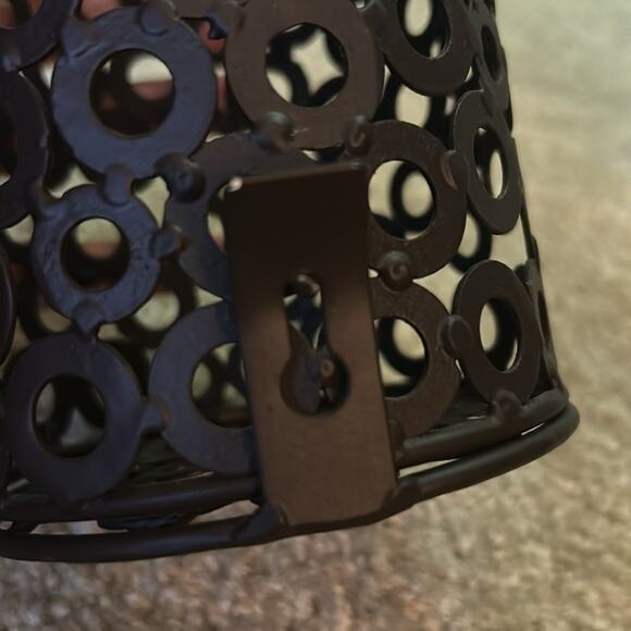 Cork Cage Metal Wine Bottle Holder 14.5 Inches Tall - Picture 5 of 5